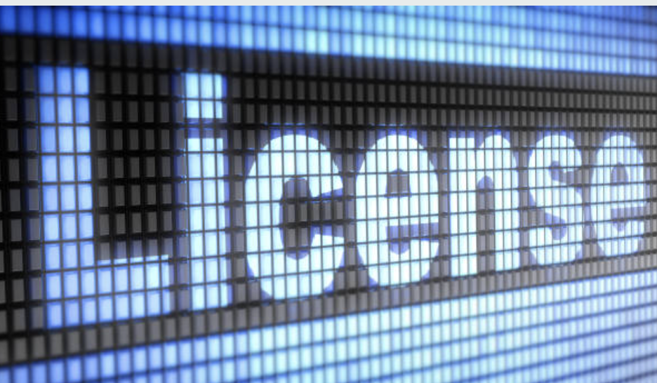 Digital License Display